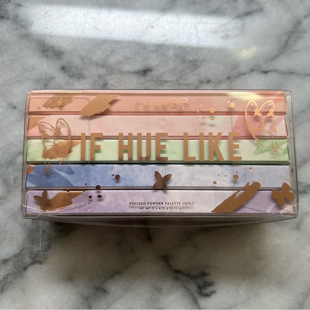 COLOURPOP IF HUE LIKE Eyeshadow Palette SET - LIMITED HOLIDAY EDITION